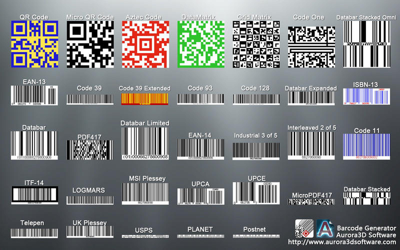 Easy Barcode and QR code Generator and batch convert to png, jpg, eps